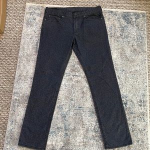 Bullhead denim leopard print pants 32-32